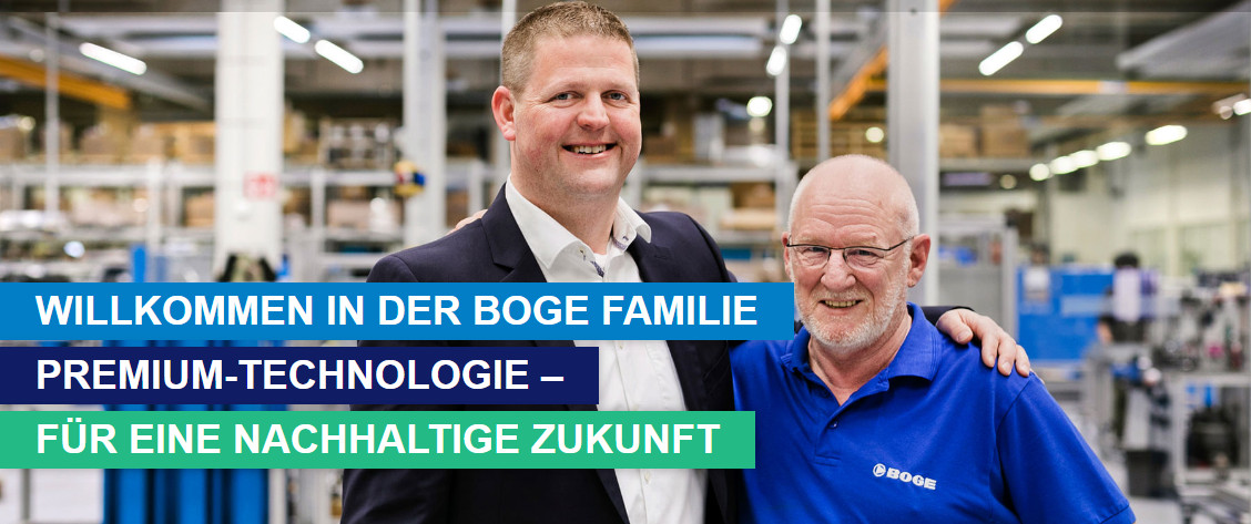 Headerbild BOGE KOMPRESSOREN Otto Boge GmbH & Co. KG - Zollsachbearbeiter / Stellvertretender Exportkontrollbeauftragter (m/w/x) - 7776899
