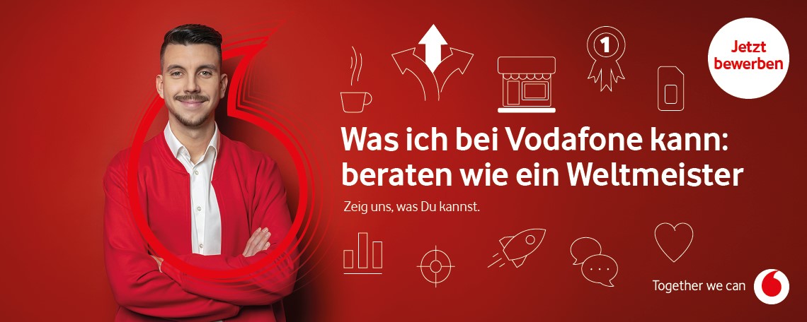 Headerbild Vodafone GmbH - Werkstudent (m/w/d) im Vodafone-Shop - Zwickau - 7768142